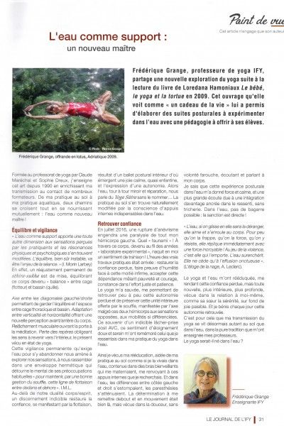 Article journal IFY printemps 2019-2